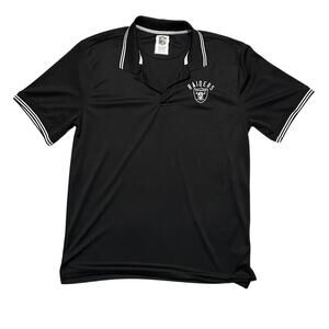 Raiders NFL Team Apparel Men's Polo Shirt black Size XL